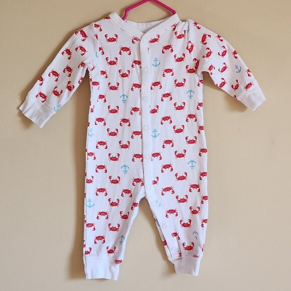 Carters Crab & Anchor One Piece Size 6Months - Picture 1 of 4